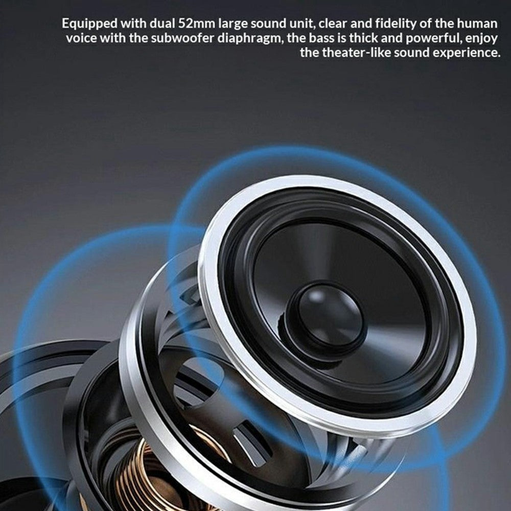 ERAZER W118 Desktop RGB Speaker Bluetooth-compatible 5.4 10W Stereo Sound USB Wired Speaker (Invested By Lenovo)