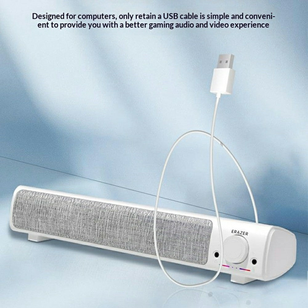 ERAZER A101Pro Desktop PC Speaker Bluetooth-compatible 5.3 USB Wired Computer Speaker for Gaming Office (Invested By Lenovo)