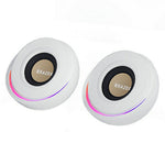 ERAZER A500 1 Pair Desktop 2.0 PC Speakers RGB Bluetooth-compatible USB Wired Computer 10W Audio Speakers (Invested By Lenovo)