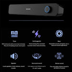 ERAZER A120 Desktop Wired Bluetooth-compatible Speaker 6W Dual Channel USB Plug Play Speaker for PC Gaming (Invested By Lenovo)