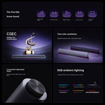XIAOMI REDMI Computer Speaker 2 Pro 20W Desktop Bluetooth-compatible 5.3 Soundbar with RGB Light, CN Plug (Chinese Version)