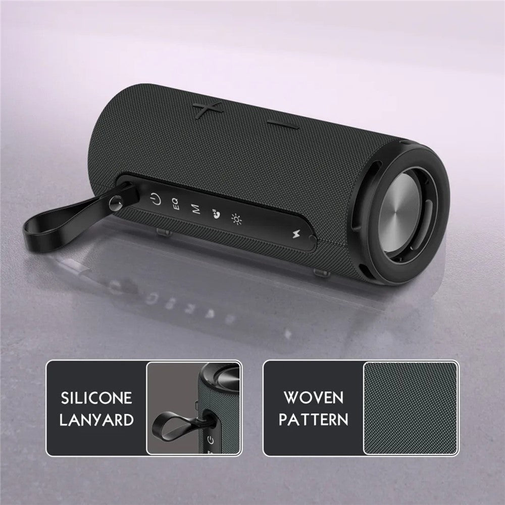 LDNIO BTS13 Bluetooth-compatible 5.3 Speaker 2000mAh RGB Ambient Light TWS Wireless Bass Stereo Wireless Speaker for Outdoor