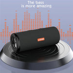 LDNIO BTS13 Bluetooth-compatible 5.3 Speaker 2000mAh RGB Ambient Light TWS Wireless Bass Stereo Wireless Speaker for Outdoor