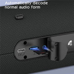 LDNIO BTS13 Bluetooth-compatible 5.3 Speaker 2000mAh RGB Ambient Light TWS Wireless Bass Stereo Wireless Speaker for Outdoor