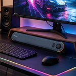 ERAZER W119 Stationär Soundbar RGB-belysning Bluetooth-kompatibel 5.3 USB-driven högtalare för spel (Investerad av Lenovo)