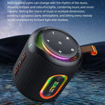 ZEALOT M1 30W bærbar Bluetooth 5.4-højtaler IPX6 vandtæt RGB-lys 6000mAh udendørshøjtaler