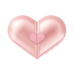 H5 Transformable Heart Shape Bluetooth-compatible Speaker Dual Channel Outdoor Mini Bass Subwoofer