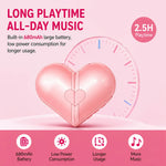 H5 Transformable Heart Shape Bluetooth-compatible Speaker Dual Channel Outdoor Mini Bass Subwoofer