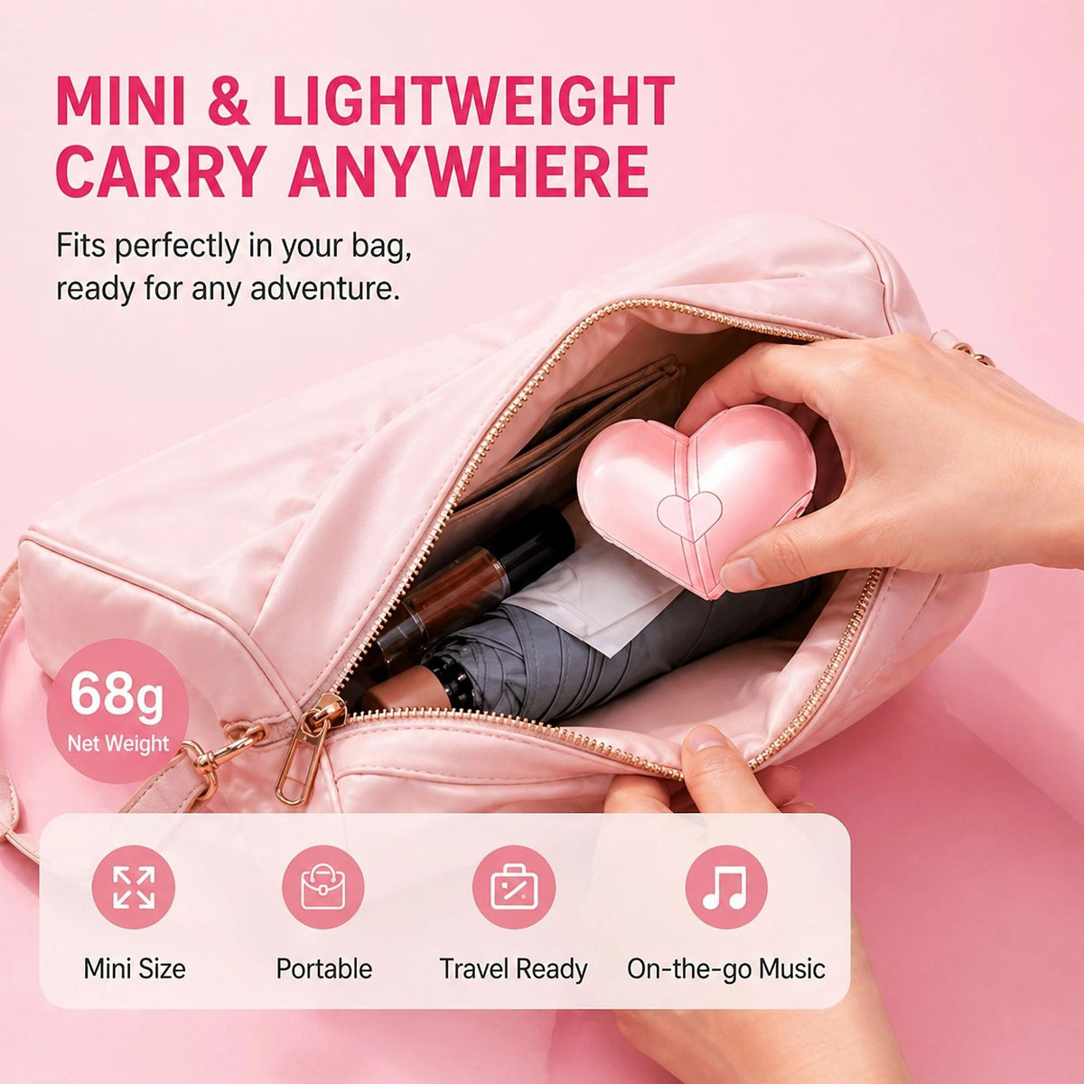 H5 Transformable Heart Shape Bluetooth-compatible Speaker Dual Channel Outdoor Mini Bass Subwoofer