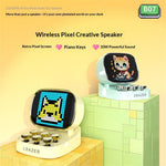 ERAZER B07 256-LED Pixel Screen 10W Wireless Bluetooth-compatible Speaker with Piano Mode (Invested By Lenovo)