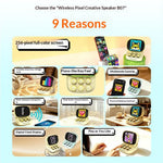 ERAZER B07 256-LED Pixel Screen 10W Wireless Bluetooth-compatible Speaker with Piano Mode (Invested By Lenovo)