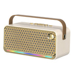 ERAZER B08 Bluetooth-compatible Speaker 10Wx2 RGB Lighting TWS Portable Subwoofer for Outdoor (Invested By Lenovo)
