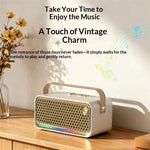 ERAZER B08 Bluetooth-compatible Speaker 10Wx2 RGB Lighting TWS Portable Subwoofer for Outdoor (Invested By Lenovo)