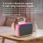 P11 Håndholdt karaokehøjttaler med dobbelte mikrofoner Bluetooth-kompatibel 5.4 RGB-belysning Subwoofer