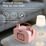 P11 Håndholdt karaokehøjttaler med dobbelte mikrofoner Bluetooth-kompatibel 5.4 RGB-belysning Subwoofer