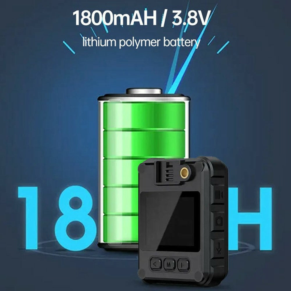L9 Waterproof Body Worn Camera Wearable Camera Bodycam for Law Enforcement