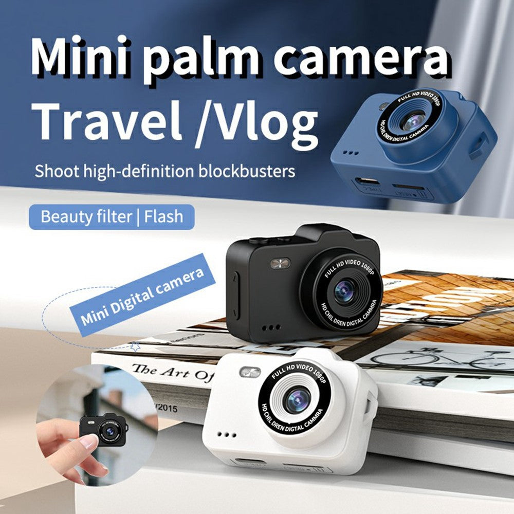 M8 Thumb Camera 0.96 Inch Screen LED Flash Night Vision Portable Mini HD Photo Video Recorder