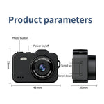 M8 Thumb Camera 0.96 Inch Screen LED Flash Night Vision Portable Mini HD Photo Video Recorder