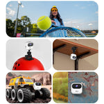 A8 Vlog Pocket Camera Mini WiFi Camera Magnetic Mount HD Home Security Monitor Surveillance Cam