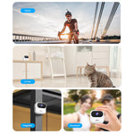 A8 Vlog Pocket Camera Mini WiFi Camera Magnetic Mount HD Home Security Monitor Surveillance Cam