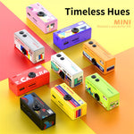 LK-030 Thumb Camera with Keychain 0.96 Inch Flip Screen Retro CCD Digital Camera 720P Mini Camcorder