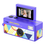 LK-030 Thumb Camera with Keychain 0.96 Inch Flip Screen Retro CCD Digital Camera 720P Mini Camcorder