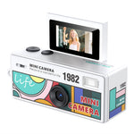 LK-030 Thumb Camera with Keychain 0.96 Inch Flip Screen Retro CCD Digital Camera 720P Mini Camcorder