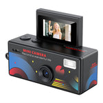 LK-030 Thumb Camera with Keychain 0.96 Inch Flip Screen Retro CCD Digital Camera 720P Mini Camcorder