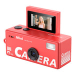 LK-030 Thumb Camera with Keychain 0.96 Inch Flip Screen Retro CCD Digital Camera 720P Mini Camcorder