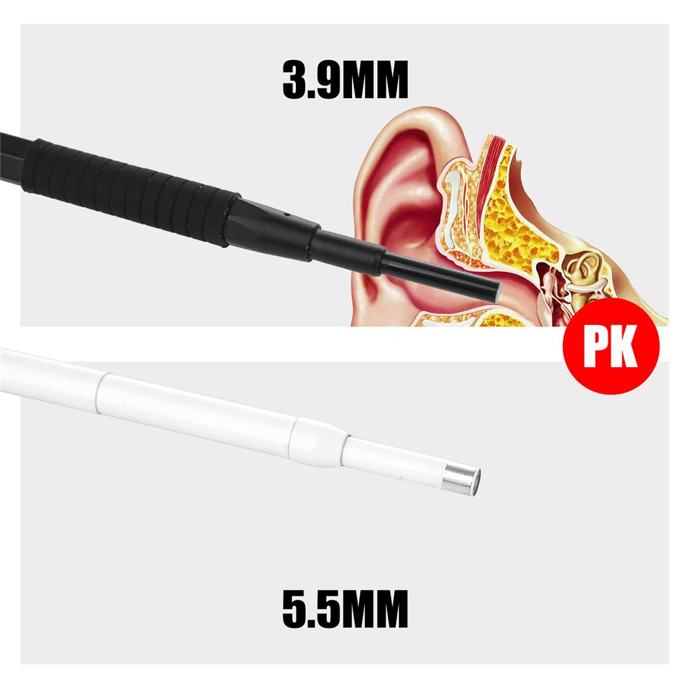 AN103 3-in-1 3.9mm Otoscope Camera Ear Scope Endoscope Ear Wax Removal Tool