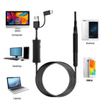 AN103 3-in-1 3.9mm Otoscope Camera Ear Scope Endoscope Ear Wax Removal Tool