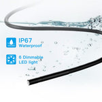 F220 5.5mm Industrial Endoscope WiFi Borescope Inspection Camera with 5M Semi-Rigid Cable