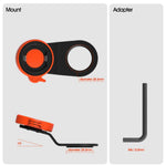 Mountain Bike Bicycle Handlebar Phone Bracket with Shockproof Protective Shell for iPhone 11 6.1 inch