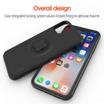 Mountain Bike Bicycle Handlebar Phone Bracket with Shockproof Protective Shell for iPhone 11 6.1 inch