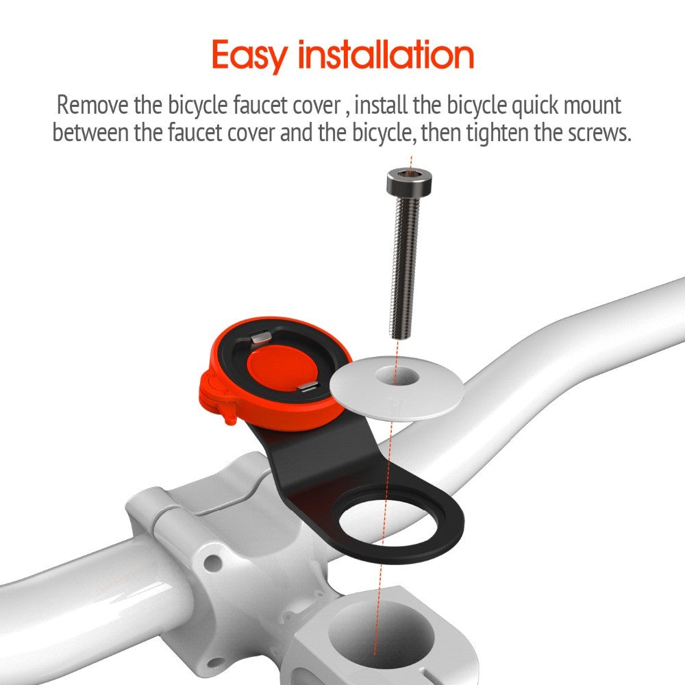 Mountain Bike Bicycle Handlebar Phone Bracket with Shockproof Protective Shell for iPhone 11 6.1 inch