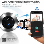 SY-36 4.3-inch Mini WiFi PIR Motion Detection Peephole Video Doorbell (Built-In Battery)