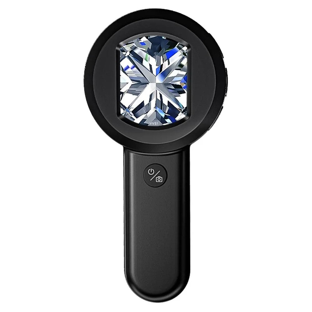 HM020 2-inch IPS HD Screen Magnifying Microscope Handheld Magnifier with LED Light
