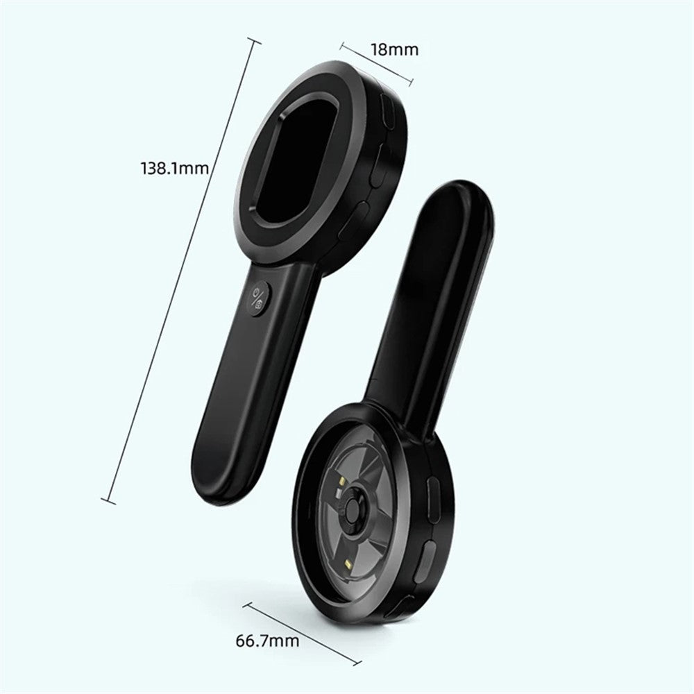 HM020 2-inch IPS HD Screen Magnifying Microscope Handheld Magnifier with LED Light