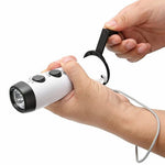 RD300 Portable Hand Crank AM  /  FM Radio LED Flashlight Phone Power Bank