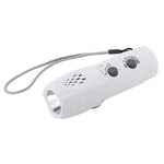 RD361 Outdoor Camping Climbing Hand Crank AM  /  FM Radio LED Flashlight Power Bank