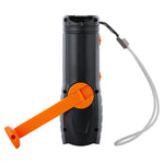 RD629 Udendørs håndsving AM/FM-radio LED-lommelygte 1200mAh Nødstrømbank
