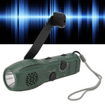 RD629 Udendørs håndsving AM/FM-radio LED-lommelygte 1200mAh Nødstrømbank