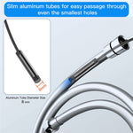 5001 5.5mm Aluminum Tube Industrial Endoscope 2MP HD Inspection Camera with 2m Hard Cable, iP Interface
