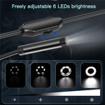 5001 5.5mm Aluminum Tube Industrial Endoscope 2MP HD Inspection Camera with 2m Hard Cable, iP Interface