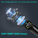 5001 5.5mm Aluminum Tube Industrial Endoscope 2MP HD Inspection Camera with 2m Hard Cable, iP Interface