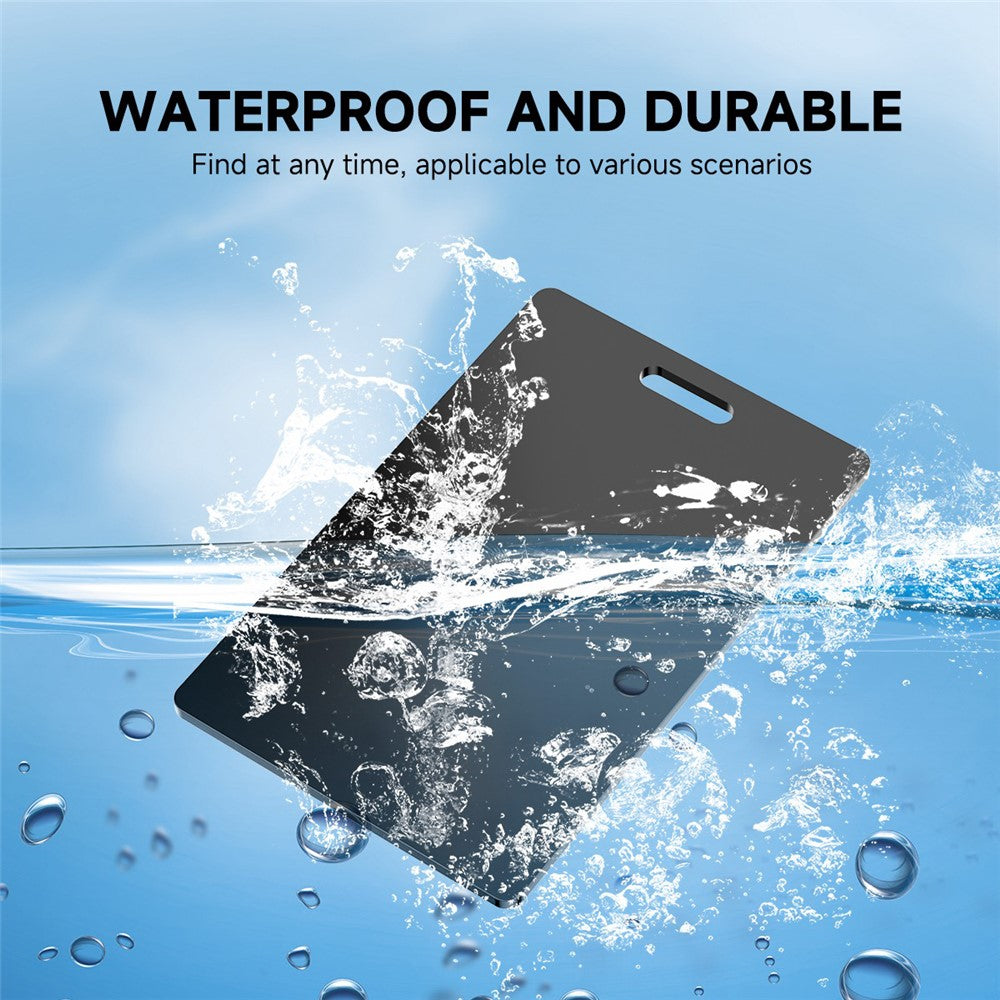 K2 Card Type Smart Finder Ultra-Thin Bluetooth-compatible Tracker Item Locator for Wallet Luggage Bike