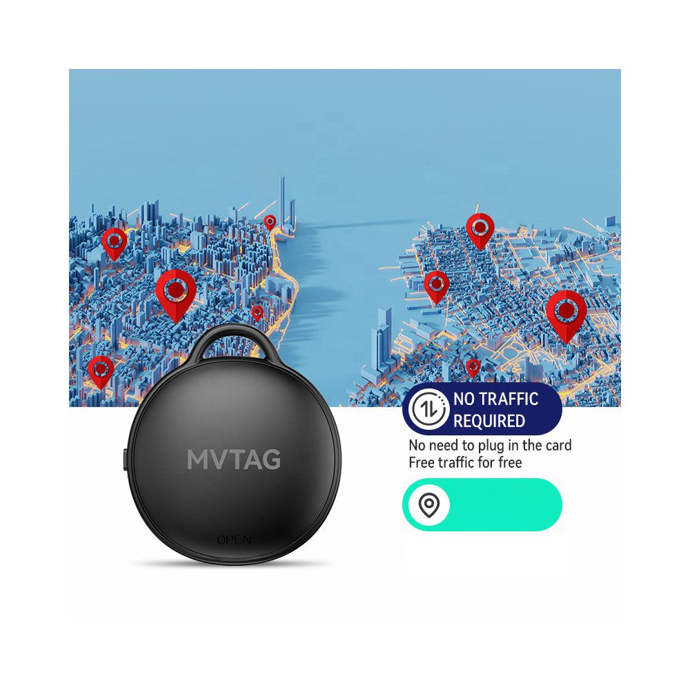 F6 Smart Finder Bluetooth-compatible Luggage Tracker Smart Tag for Key, Backpack, Wallet