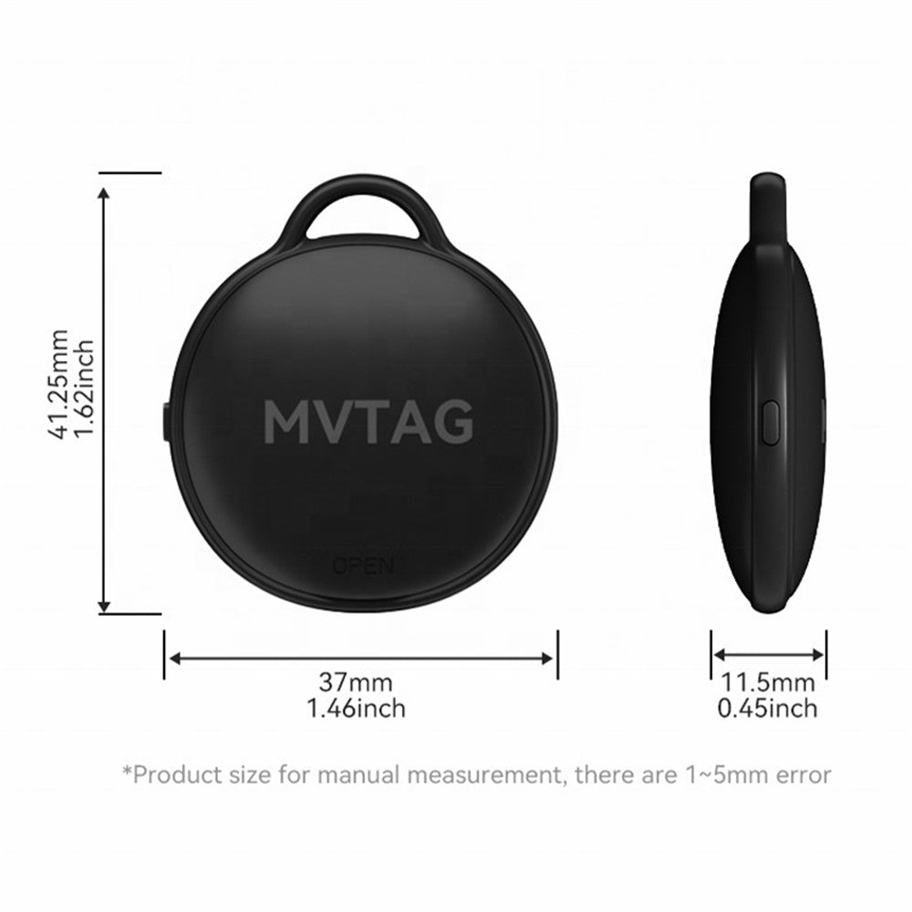 F6 Smart Finder Bluetooth-compatible Luggage Tracker Smart Tag for Key, Backpack, Wallet