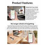 S9 Smart Tag Bluetooth-compatible Tracker Anti-lost Finder for Key, Backpack, Wallet for iOS