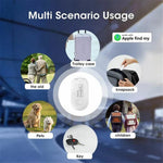 S9 Smart Tag Bluetooth-compatible Tracker Anti-lost Finder for Key, Backpack, Wallet for iOS